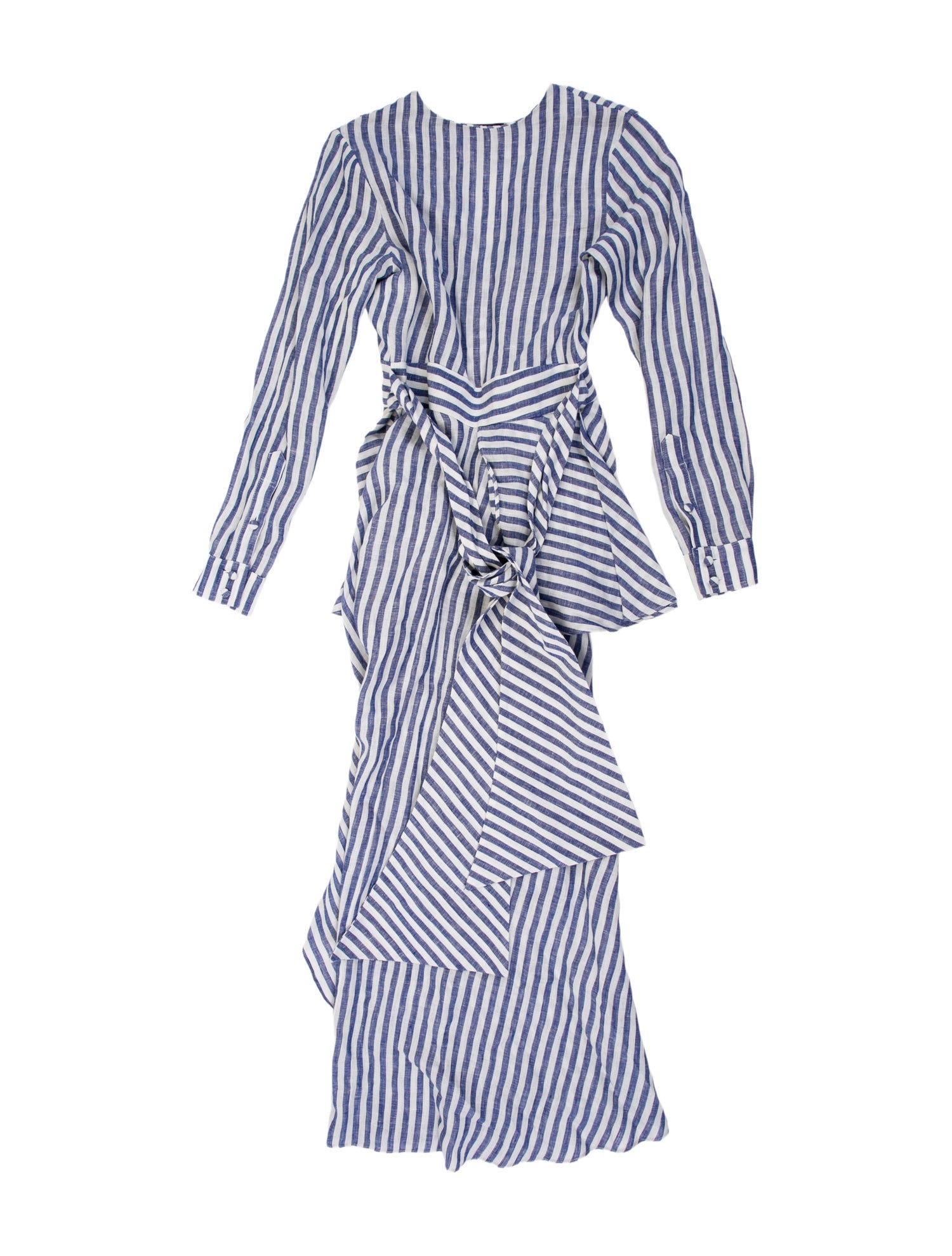 Johanna Ortiz Linen Striped Tunic